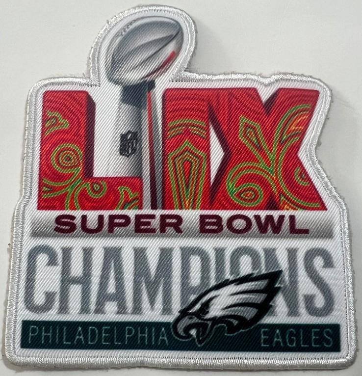 Philadelphia Eagles 2025 Super Bowl LIX Champions Patch