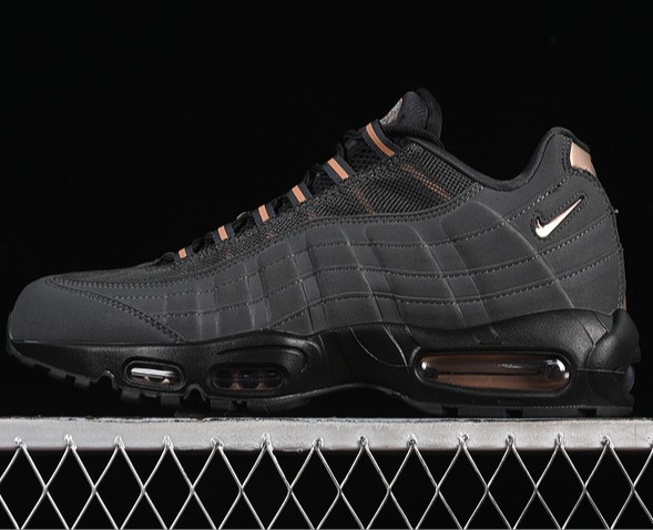 Men's Air Max 95 US7-14 Black/Metallic Red Bronze/Anthracite/Dusted Clay/Cool Grey HQ6457-001