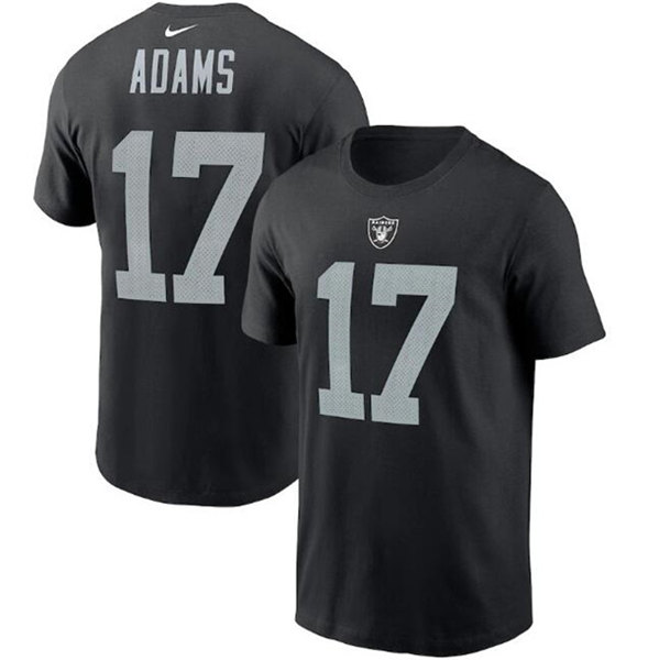 Men's Las Vegas Raiders ACTIVE PLAYER Custom 2022 Black Name & Number T-Shirt