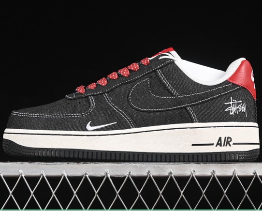 AIR FORCE 1 07 LOW Black/Grey Red White LW9279-002