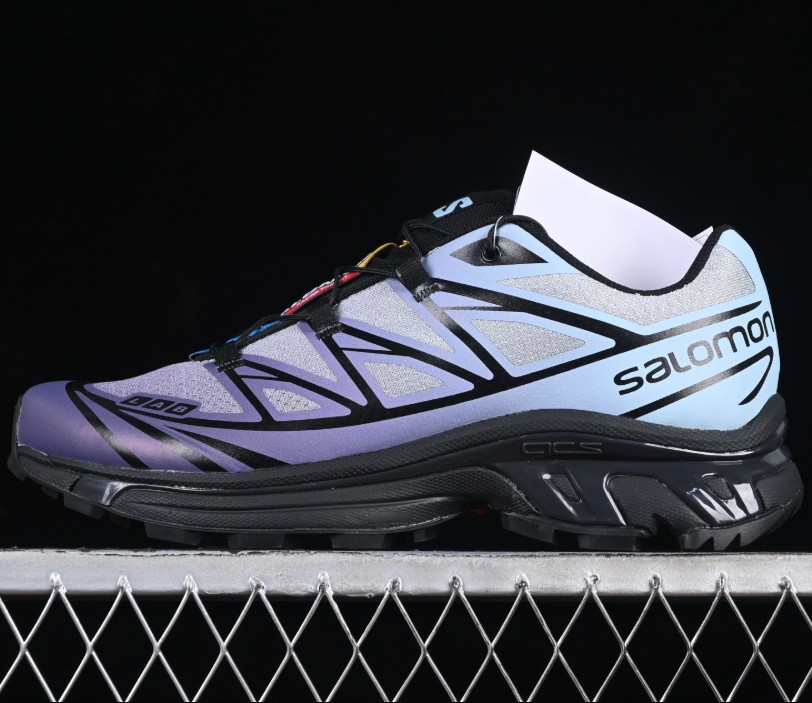 Salomon XT-6 Chromatic Black/Blue Fog/Cadet 475908-26 Sneakers