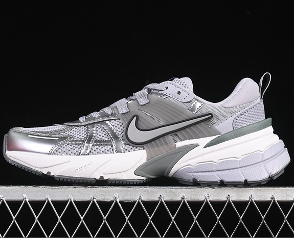 NIKE V2K RUN CEMENT GREY PEWTER FD0736-008
