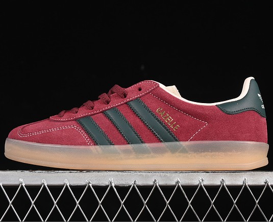UNISEX Originals Gazelle Indoor Shadow Red Shadow Green Wonder White JH5403