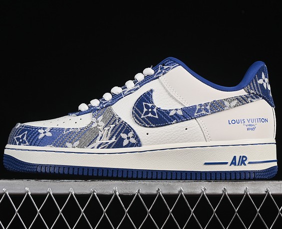 Air Force 1 07 Low LV White Grey Blue SC9207-540