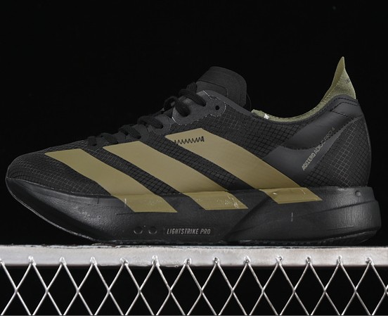 Adizero Adios 4 M Core Black Focus Olive Charcoal JP6314