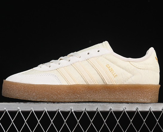 UNISEX Clot Originals Gazelle S By Cream White Core White Gold Metallic JR5410