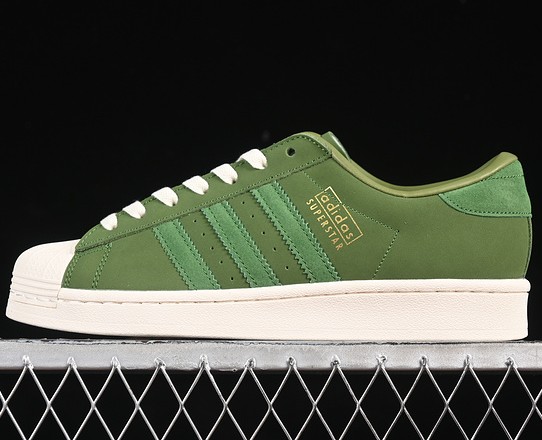 Superstar Vintage Crew Green/Craft Green/Cream White JI0318