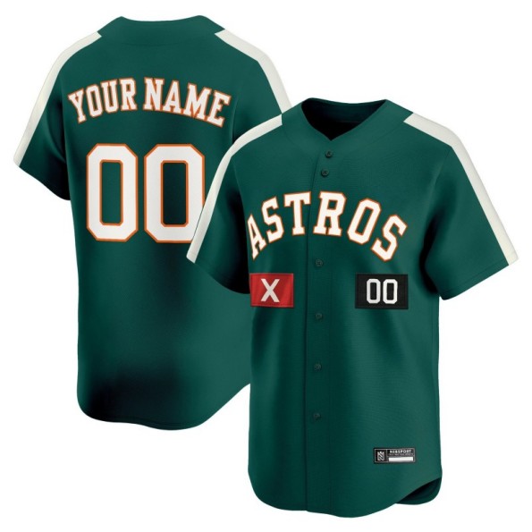 Houston Astros x Squid Game Custom Green 2025 Vapor Premier Limited Stitched Baseball Jersey