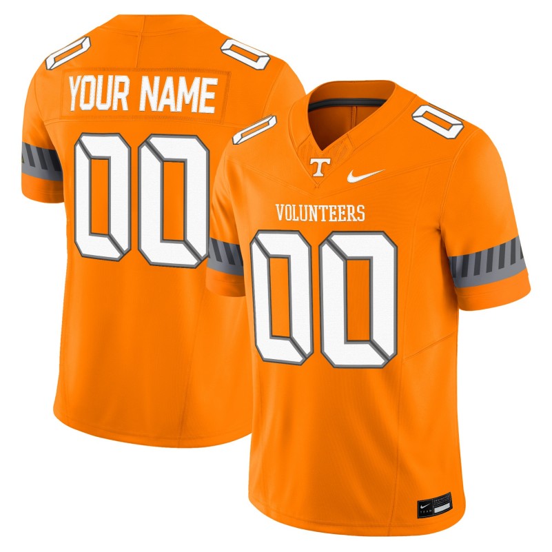 Tennessee Volunteers 2025 Custom 'Smokey Grey Series' Limited Stitched Baseball Jersey Orange