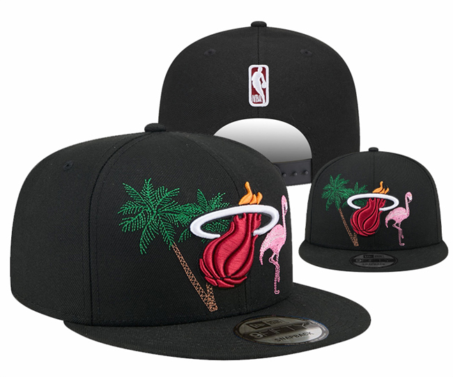 Miami Heat 2025 2025 Stitched Snapback Hats 003
